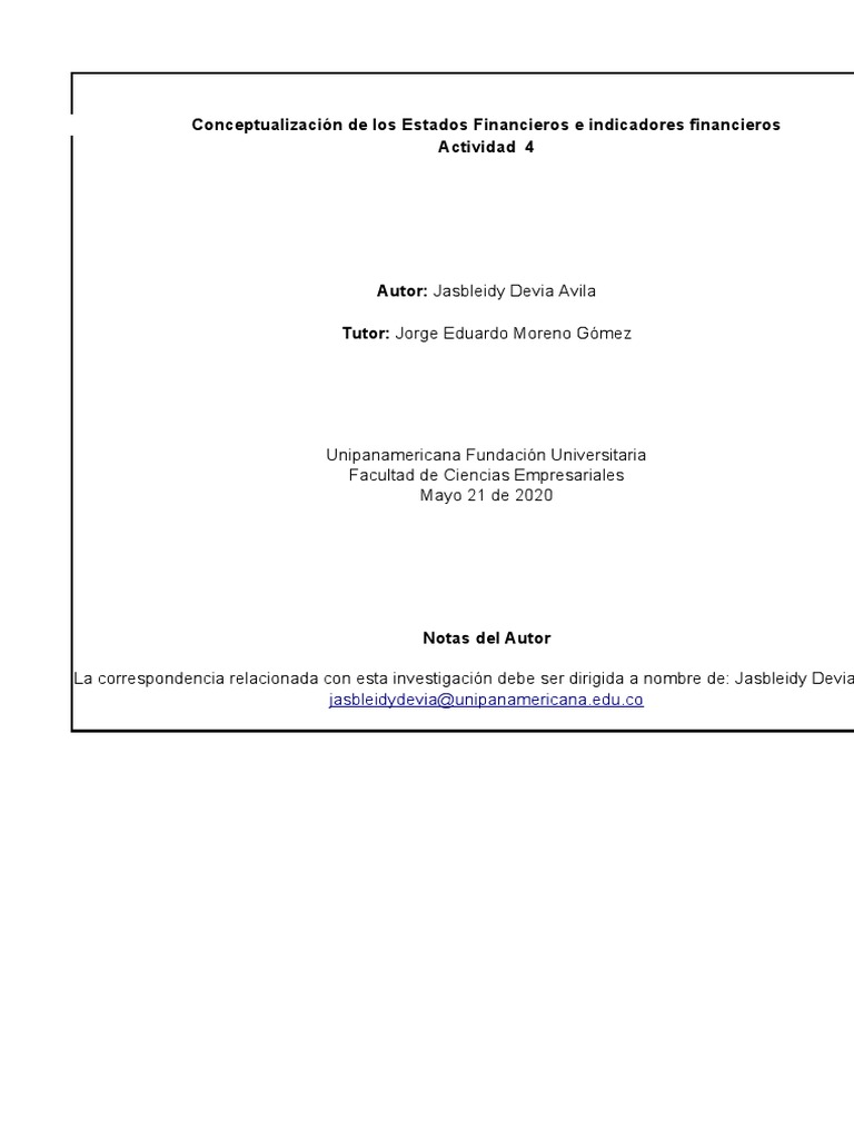 Actividad 4 de Contabilidad | PDF | Depreciación | Estado de resultados
