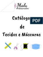 Catálogo de Tecidos e Máscaras