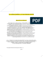 La Cultura Juridica El Movimiento Del 68 PDF