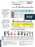 Hot Arms, Gins, Platforms & Ladders Product Catalog