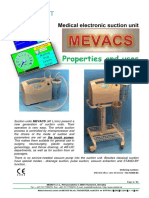 Properties and Uses: Medical Electronic Suction Unit