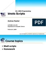 Shells Scripts: Andrew Nashel