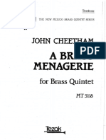 Cheetham - A Brass Menagerie - Trombone