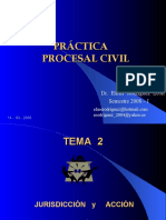 14 Marzo Practica Procesal Civil Jurisdiccion y Accion