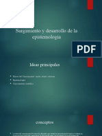 Surgimiento y Desarrollo de La Epistemología