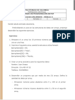 Módulo 2 - Ejercicios - Arrays PDF