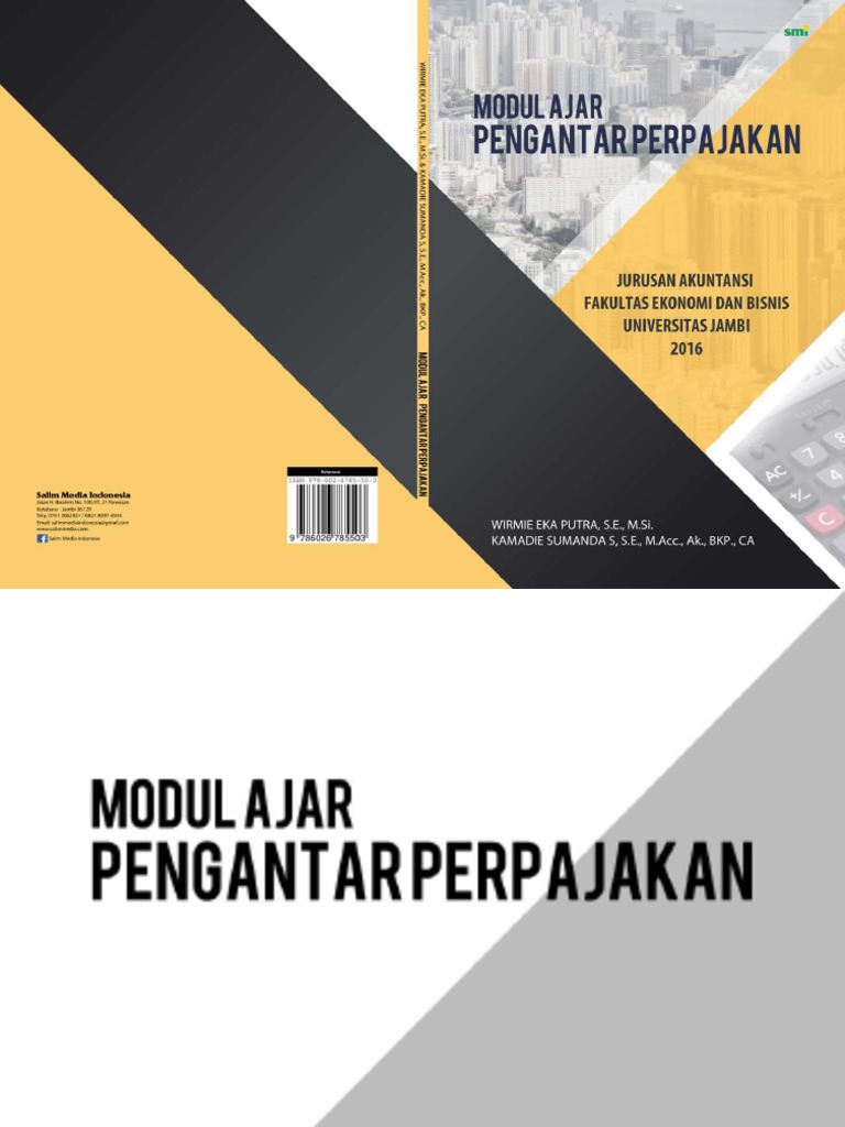 Modul Ajar Pengantar Perpajakan PDF | PDF