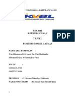 UES 3012 Keusahawanan Tajuk: Business Model Canvas: Kolej Vokasional Batu Lanchang