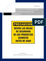 Actividad 2 - Ejemplo Hoja de Seguridad PDF