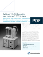 Pellicon XL 50 Cassette and Labscale TFF System