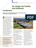 Sustainable Single-Use Antibody Production Facility