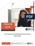 Curso Habilidades Directivas Emprendedor PDF