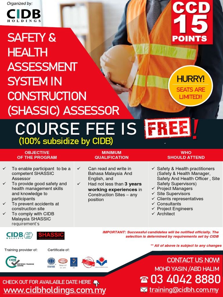 SHASSIC Assessor Course Overview | PDF | Business