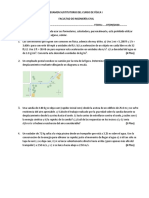 Examen Sustitutorio Del Curso de Fisica I-Civil