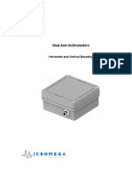 Dual Axis Inclinometer Datasheet
