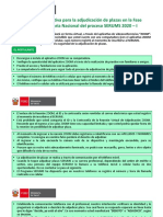 Cartilla Informativa Adjudicación Virtual Del Proceso Serums 2020 1 Fase Complementaria Nacional PDF