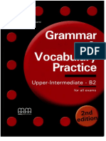 Grammar and Vocabulary Practice Upper-Intermediate B2 - 2nd Edition PDF