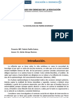 Esquema La Sociología de Pierre Bourdieu PDF