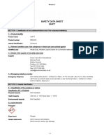 Safety Data Sheet Shift: Revision Date: 17/11/2017 Revision: 8