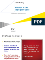 Psychology of Sales - 2014