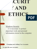 Safety, Security and Ethics