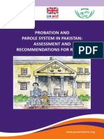 Probation and Parole System in Pakistan - English 1 PDF