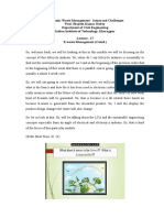 E-waste LCA and Sustainable Engineering