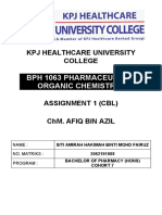 CBL Assignment Organic Chemistry