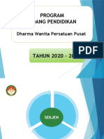 Program Kerja BID - PENDIDIKAN 2020 Power Point