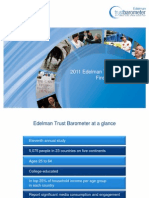 2011 Edelman Trust Barometer: Global & Country Insights