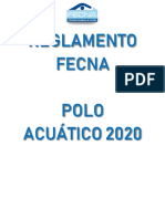 Reglamento Polo Acuático 2020