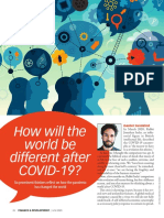 How Will The World Be Different After COVID 19