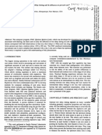 Study, of Bench Blast Row Delay Timing and Its Influence On Percent-Cast