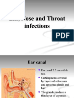 Mark Ear, Nose and Throat infections present.ppt