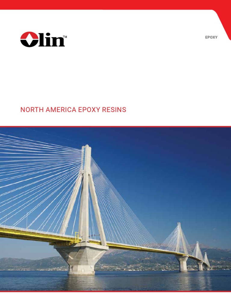 Olin EPoxy Resin Catalog PDF Epoxy Physical Sciences