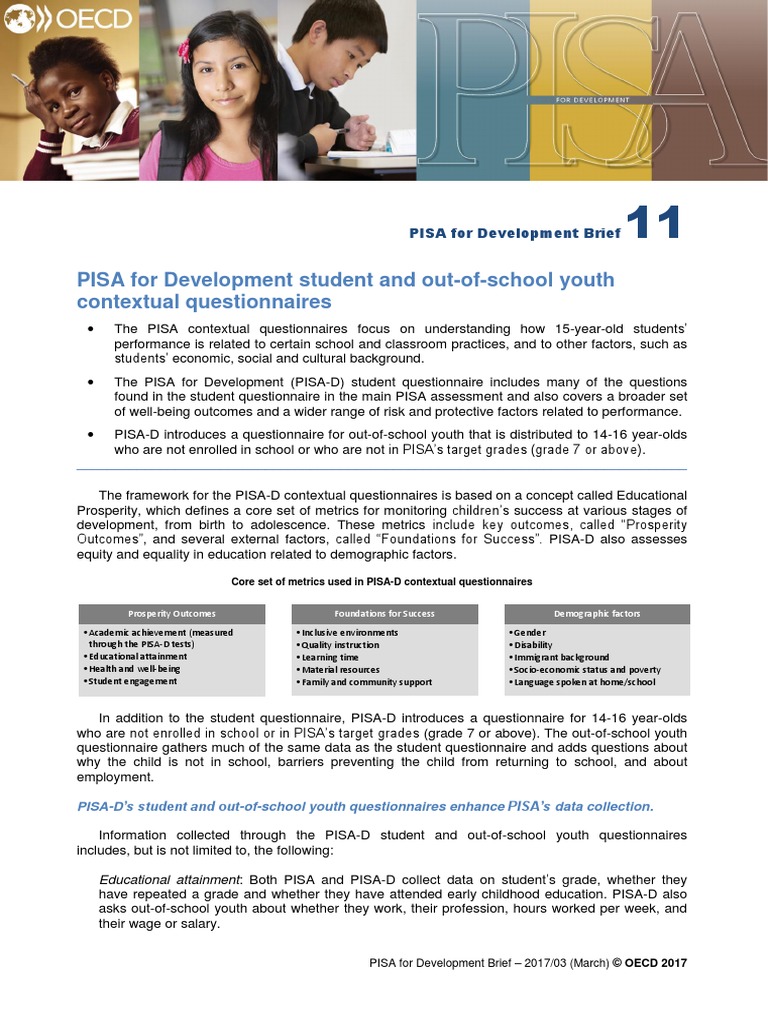 11 - Student and Out-Of-School Youth Questionnaires - Rev | PDF ...