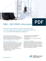 Tuv Rheinland Faq Iso 27001 en PDF