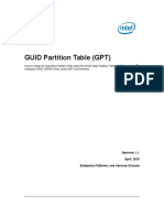 GUID Partition Table (GPT)