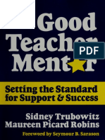 The Good Teacher Mentor Setting The Standard For Support and Su