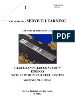C4.2, C6.4 & C4.4, C6.6 ACERT™ Engines with Common Rail Fuel System _ Machine Applications _ Global Service Learning _ Technical Presentation _ SERV1837-01 _ June 2008 _ CATERPILLAR®-1