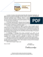 Federazione Delle Consulte Universitarie Di Archaeologia FCdA Per Salonicco PDF
