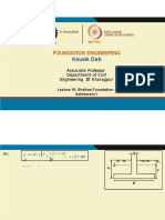 Shallow Foundation Settlement I