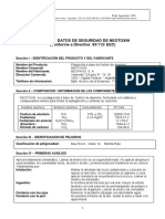 Hoja de Seguridad Neotoxin Red PDF