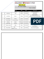 Test Plan For 8th Cambridge 18-07-2020 (Girls) Updated