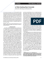 Fracture Behavior of Site-Casting Dam Concrete: Aci Materials Journal Technical Paper