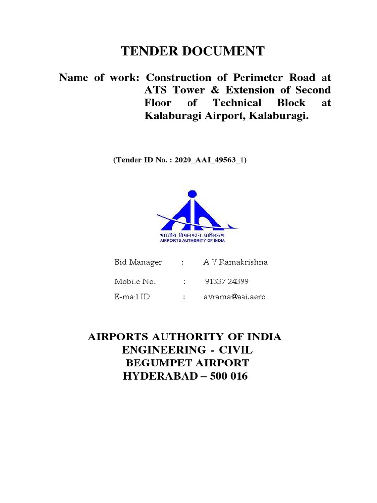 0 D NIT Cover Page | PDF