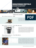 Advanced Mechatronics Portfolio: Vibration Control A V C - Add