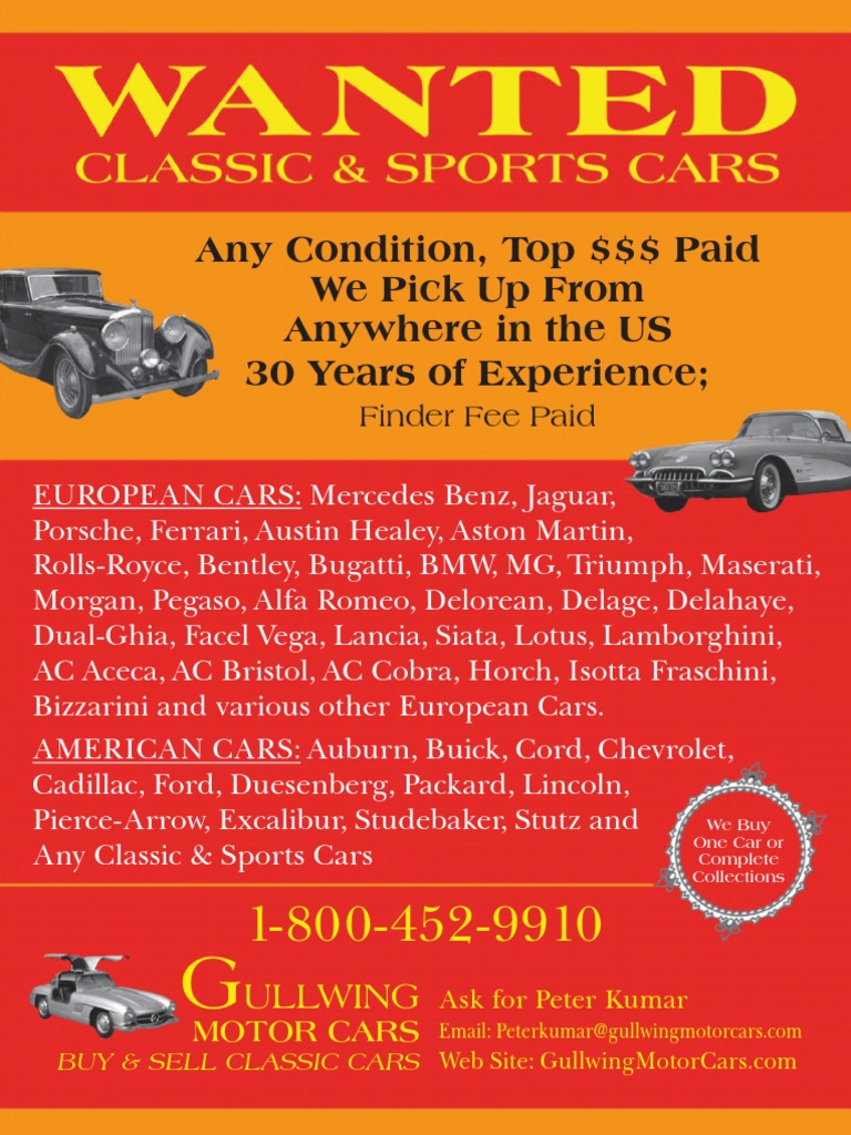 Old Cars Weekly 22 August 2019 | PDF | Motor Vehicle | Vehicles