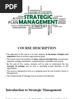 Module I Fundamentals of Strategy