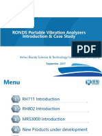 RONDS RH711 - RH802 Portable Vibraion Analyzer Introduction